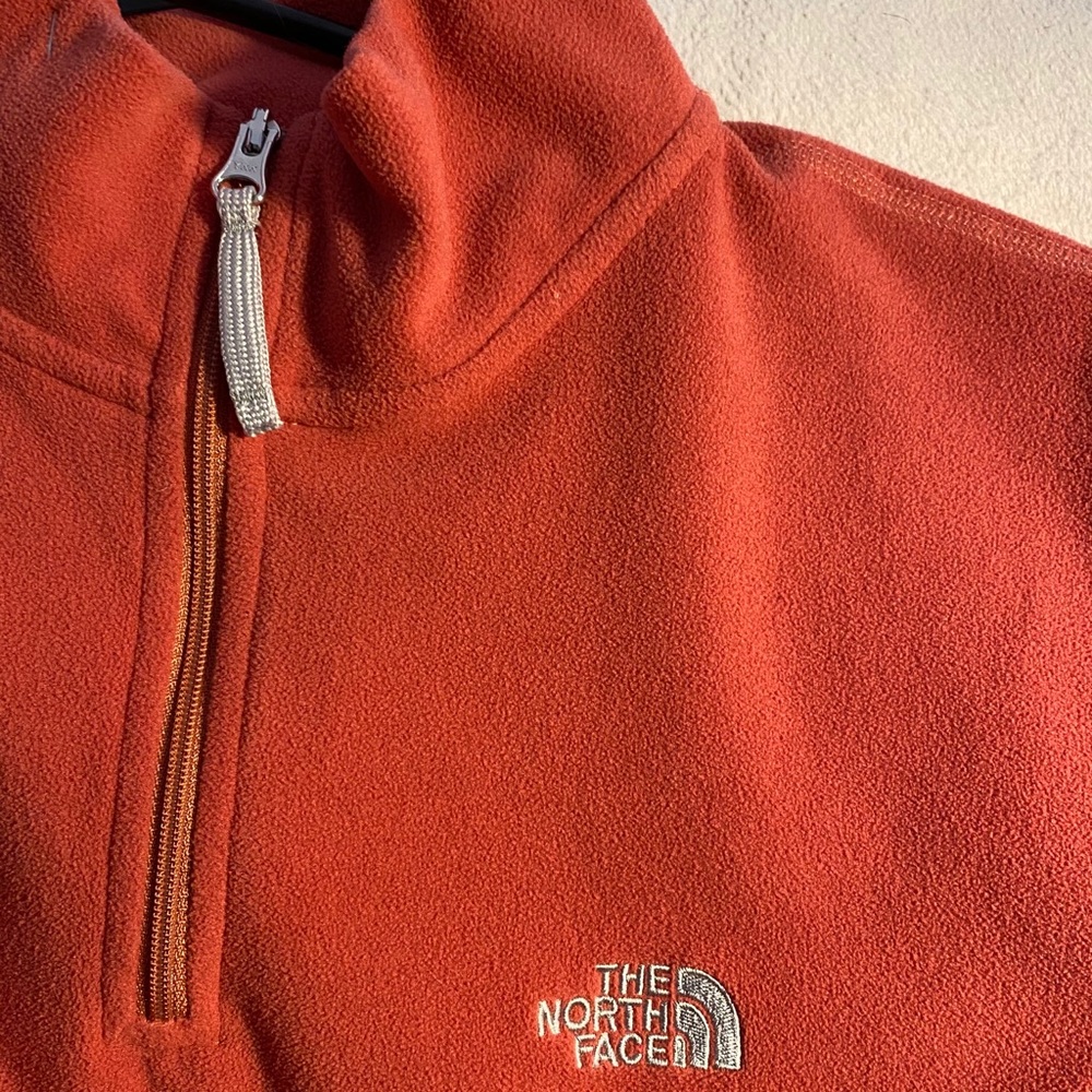 North face pink sweater